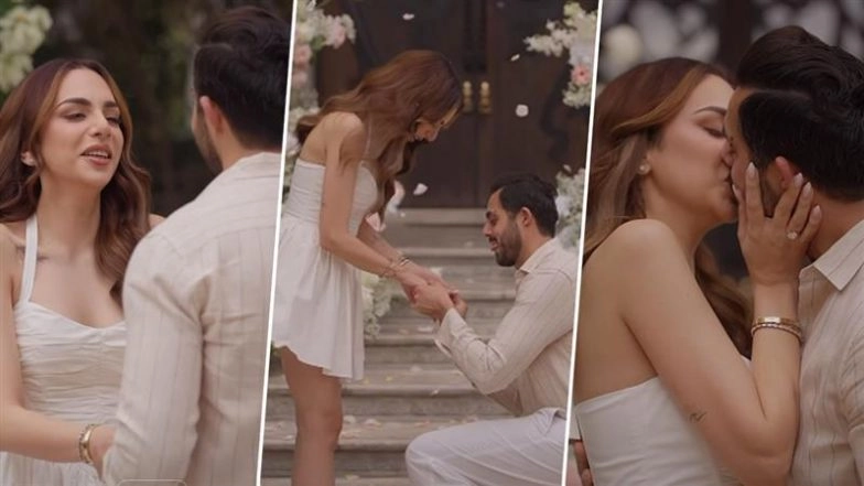 ‘Bigg Boss 10’ Fame Nitibha Kaul Gets Engaged, Shares Romantic Photos and Videos From Her Dreamy Proposal – WATCH