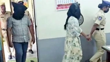 Karimnagar Honey Trap Case: Couple Arrested for Targeting Over 100 Men, Filming Intimate Videos and Extorting INR 60 Lakh