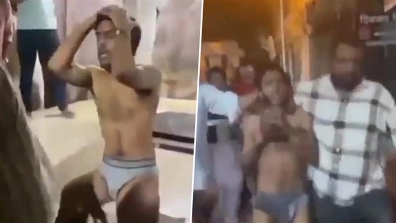 &lsquo;Dragged Half-Naked for Facebook Posts&rsquo;: Nalasopara Youth Thrashed by MNS-Shiv Sena (UBT) Workers for Posting Abusive Comments Against Thackeray Brothers (Video)