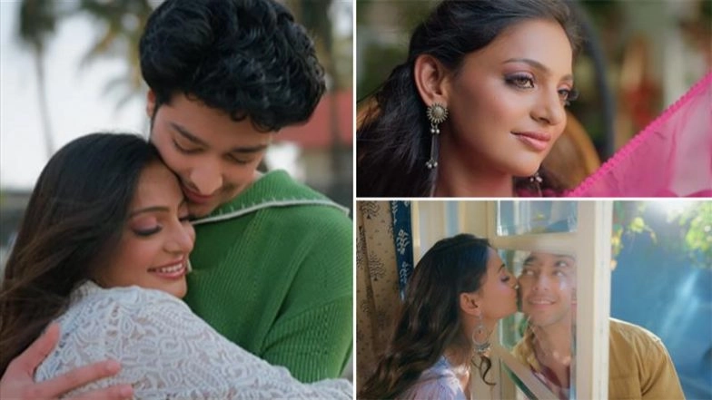 Mahakumbh Viral Girl Monalisa Bhosle Shares Wholesome BTS Moments From Her Latest Romantic Song ‘Dil Jania’ (Watch Video)