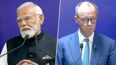 PM Narendra Modi Invites German Universities to Open in India, Thanks Chancellor Friedrich Merz for Visa-free Transit for Indian Citizens (Watch Video)