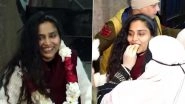 Gulfisha Fatima Walks Out of Tihar Jail After Supreme Court Grants Bail in Delhi Riots Conspiracy Case (Watch Video)