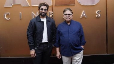 Allu Arjun Pens Heartwarming Birthday Note to His Father Allu Aravind, Calls Him &lsquo;Closest Thing to God&rsquo; (View Post)