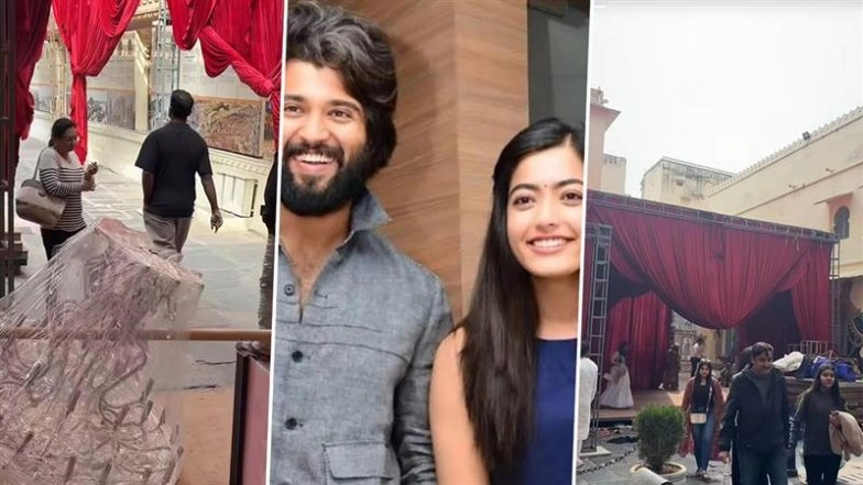 Rashmika Mandanna-Vijay Deverakonda To Marry on February 2, 2026? Unverified Video Shows Wedding Decorations in Udaipur - WATCH