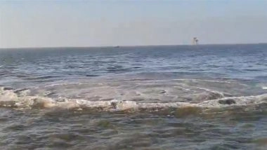 Mumbai: Fear Among Fishermen After Mysterious Circular Current in Deep Sea About 66 Nautical Miles off Vasai Coast, Video Surfaces