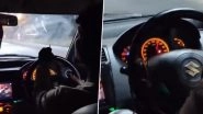 &lsquo;Allah Ke Wastay Bachalo&rsquo;: Chilling Video Shows Car in Udaipur Hitting 120 Kmph Before Fatal Accident That Killed 4 Friends