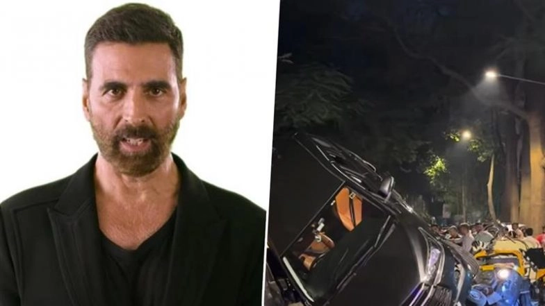 Akshay Kumar’s Security Convoy Involved in Road Accident in Mumbai; Driver Facing Charges