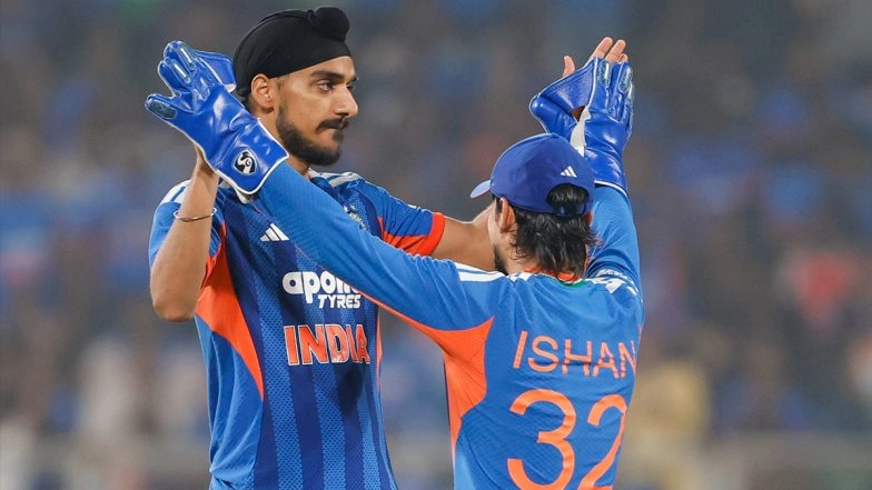 India Beat New Zealand by 46 Runs in IND vs NZ 5th T20I 2026; Arshdeep Singh and Ishan Kishan Shine as Men in Blue Clinch Series 4–1