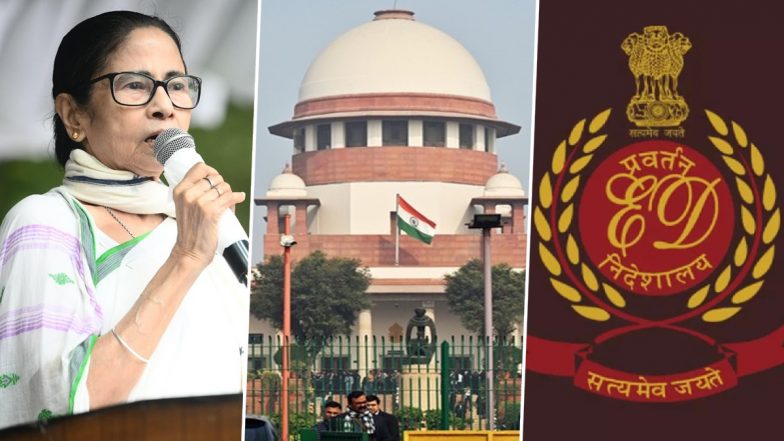 'Could Lead to Lawlessness': Supreme Court Stays West Bengal Police FIRs Against ED Officers in I-PAC Raid Row, Issues Notice to CM Mamata Banerjee