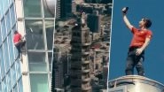 US Man Alex Honnold Climbs Taipei 101 Rope-Free, Video Goes Viral