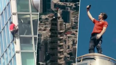 US Man Alex Honnold Climbs Taipei 101 Rope-Free, Video Goes Viral