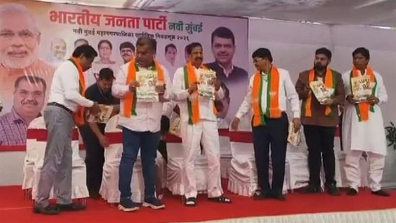 BMC Elections 2026: 12 Suspended Congress Corporators Join BJP Ahead of Brihanmumbai Municipal Corporation Polls in Mumbai
