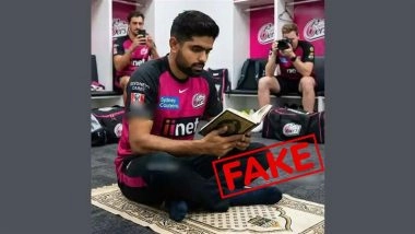 Fact Check: Did Babar Azam Recite Holy Quran in Sydney Sixers Dressing Room In Front of Steve Smith and Mitchell Starc During BBL 2025-26? Here's the Truth
