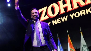 World News | Zohran Mamdani Sworn in as New York City's Youngest Mayor in a Century