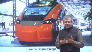 Business News | First Vande Bharat Sleeper Train to Run Between Guwahati-Kolkata, PM Modi to Flag off Soon