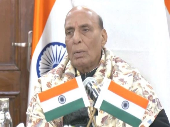 India News | Delhi: Defence Minister Rajnath Singh Chairs Review Meeting on DRDO Foundation Day