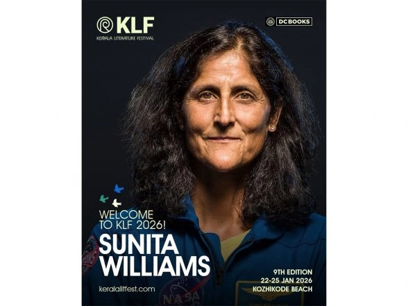 India News | NASA Astronaut Sunita Williams to Attend Kerala Literature Festival 2026