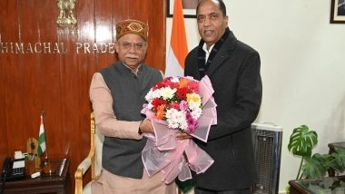 India News | Himachal LoP Jairam Thakur Extends New Year Greetings to Governor at Raj Bhavan