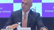 Business News | Adani Group Assets a 'sacred Trust', Fulfilling National Promise for Next Decade: Group CFO