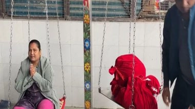 India News | Ayodhya: Devotees Perform 'Tula Dan' on Second Anniversary of Ram Lalla Pran Pratishtha