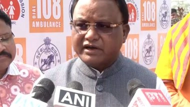 India News | Odisha CM Pays Floral Tribute to Dr Harekrushna Mahtab on Death Anniversary