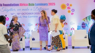 Business News | Dr. Rasha Kelej Meets São Tome and Principe First Lady & 6 First Ladies of Africa at 12th Merck Foundation Africa Asia Luminary