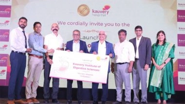 Business News | From Rising Digestive Disorders to Comprehensive Care Kauvery Hospital, Vadapalani Launches Kauvery Institute of Digestive Sciences
