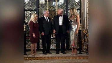 World News | Isarel PM Thanks Trump for New Year Party Invite, Hopes for Furthering Bilateral Ties