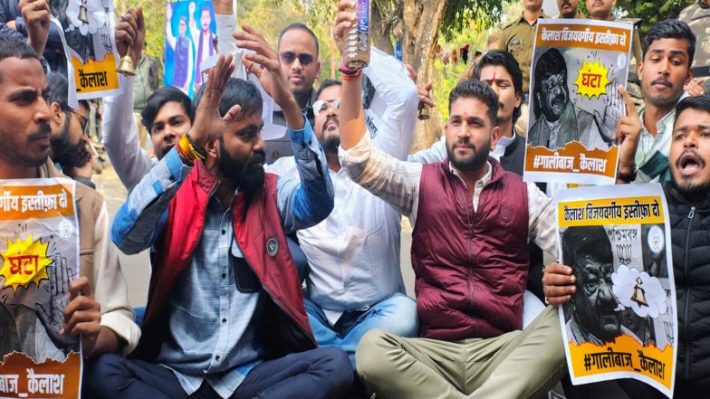 India News | MP: Youth Congress Protests Against Minister Kailash Vijayvargiya over Remark on Indore Water Contamination