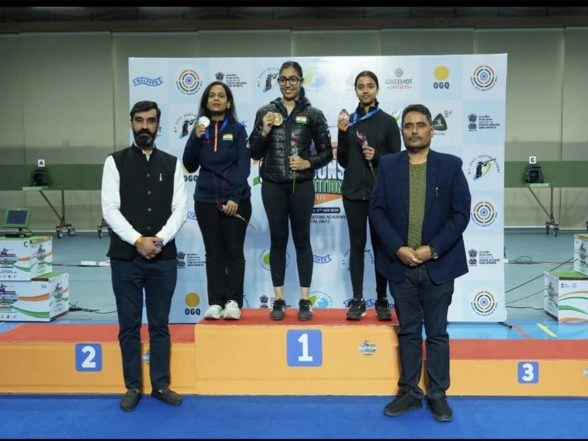 Sports News | 68th National Shooting C'ship: Haryana's Ameerah Arshad Secures 10m Air Rifle Gold
