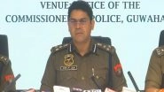 India News | Guwahati Police Records Sharp Drop in Crime in 2025: JCP Ankur Jain