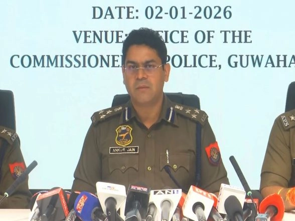 India News | Guwahati Police Records Sharp Drop in Crime in 2025: JCP Ankur Jain