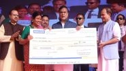India News | Assam CM Sarma Distributes MMUA Cheques to Enterprising Women in Borsola, Sipajhar