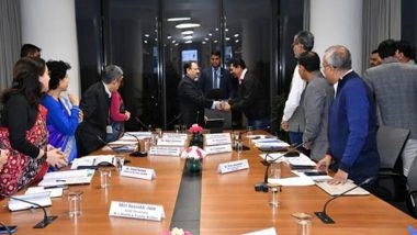 India News | JP Nadda Leads High-level Review Meeting with State Health Ministers of Rajasthan and Maharashtra