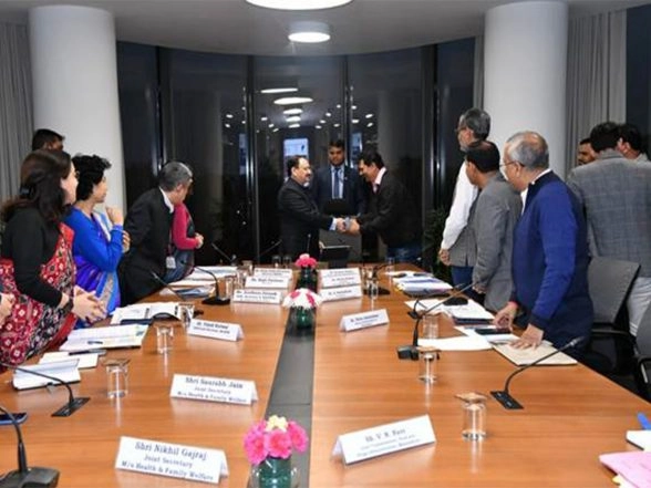 India News | JP Nadda Leads High-level Review Meeting with State Health Ministers of Rajasthan and Maharashtra