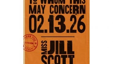 Entertainment News | Jill Scott to Release First Album in over a Decade, 'To Whom This May Concern', on Feb 13