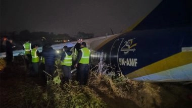 World News | Buddha Air Flight Skids off Runway During Landing at Nepal's Bhadrapur Airport