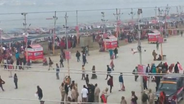 India News | By 8 Am, over 6 Lakh Devotees Take Holy Dip at Sangam on First Day of Magh Mela: Official