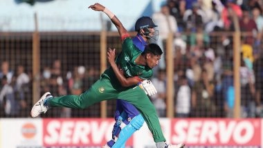 Sports News | KKR Confirms Exclusion of Mustafizur Rahman from Squad After BCCI Directive