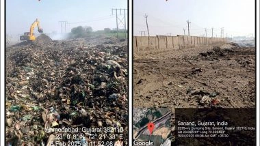 India News | Gujarat Leads Among Major States in Urban Legacy Waste Disposal; 273.33 Lakh Metric Tonnes of Waste Disposed So Far