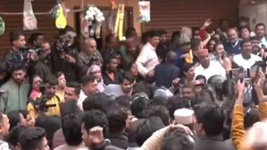 India News | Locals and BJP Workers Protest Against Congress Delegation Meeting People in Indore's Bhagirathpura Area