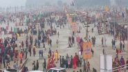 India News | Approximately 2.4 Million People Take Holy Dip in Ganga in Prayagraj by 3 PM on Paush Purnima