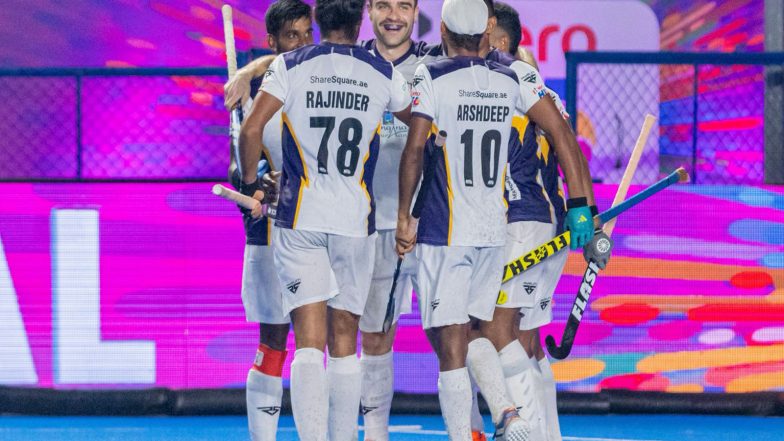 Sports News | Accord Tamil Nadu Dragons Clinch a Penalty Shootout Win Against Hyderabad Toofans in Hockey India League