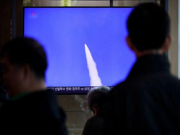 World News | North Korea Fires Multiple Ballistic Missiles into East Sea
