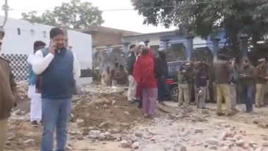 India News | UP: Sambhal Administration Conducts Anti-encroachment Drive in Salempur