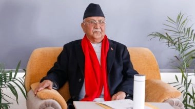 World News | Former Nepal PM Oli Hands over Statement to Probe Committee, Records Statement at NHRC on Gen-Z Protest
