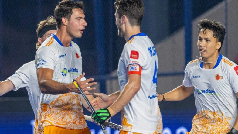 Sports News | Vedanta Kalinga Lancers Secure 4-2 Win Against Ranchi Royals in Men's Hockey India League