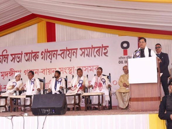 India News | Gayan-Bayan's Melodic Rhythm Brings Peace and Spiritual Strength: Sarbananda Sonowal