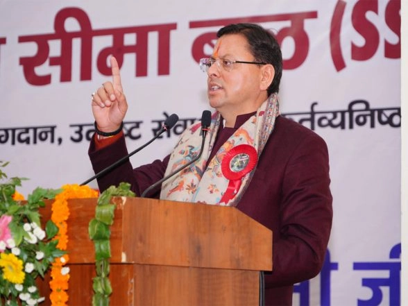India News |  Uttarakhand Chief Minister Honours Sashastra Seema Bal Personnel for Exemplary Service and Bravery