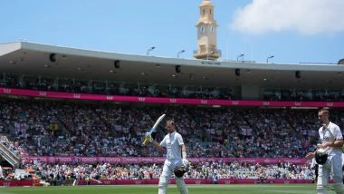 Sports News | Ashes 5th Test: Joe Root's Unbeaten Century Helps England Cross 300-run Mark at Lunch on Day 2
